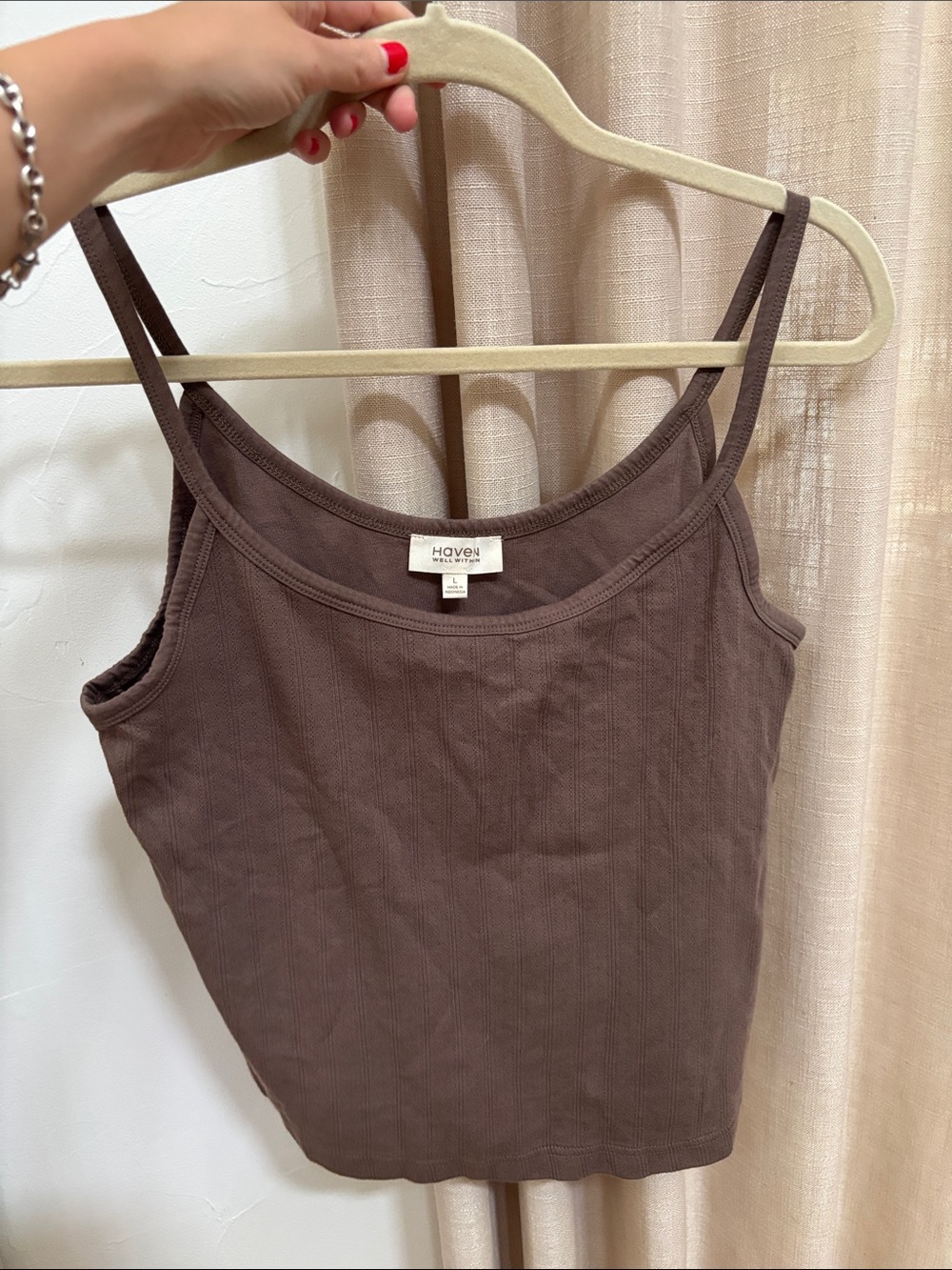 Haven well within organic cotton tank top